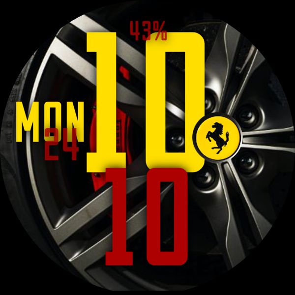 Ferrari Watch Face