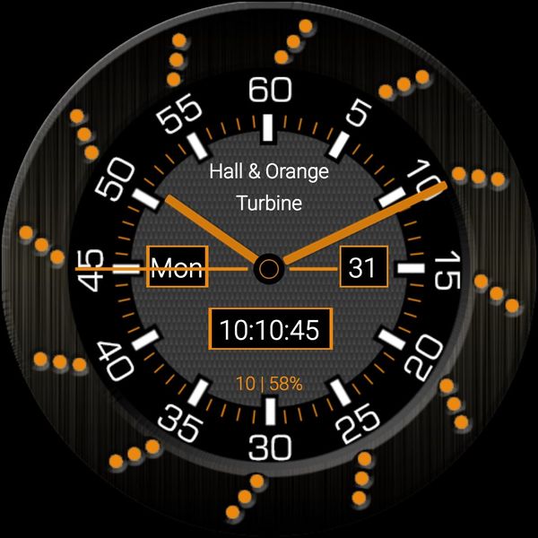 Hall & Orange Turbine