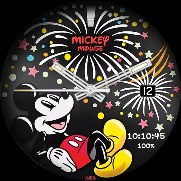 Fireworks Mickey