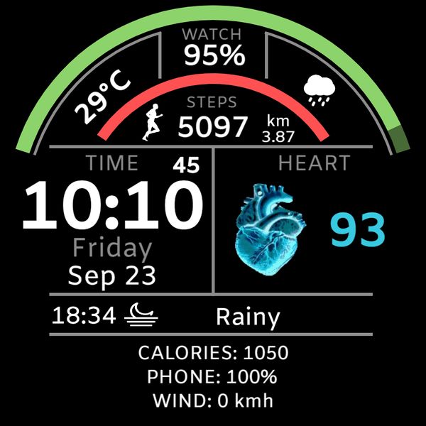 Animated Sport Health Weather