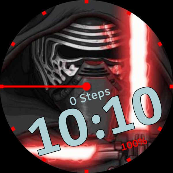 Kylo Ren Glowing Saber