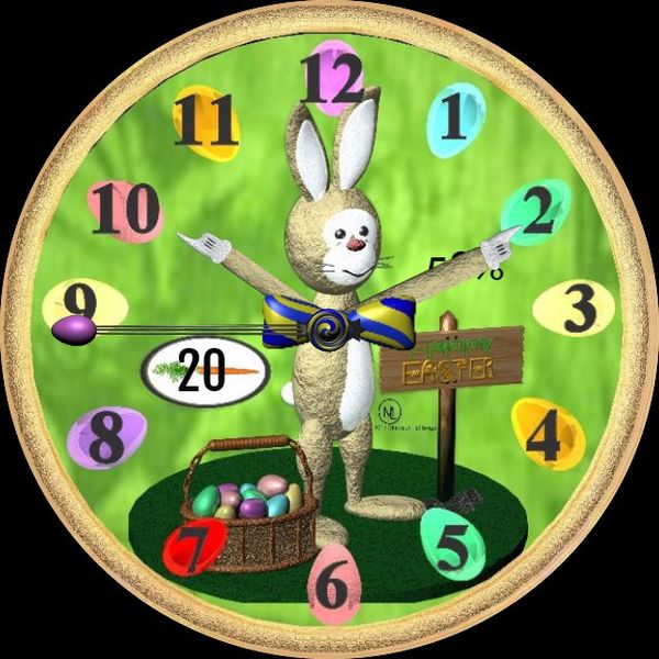 Breadon Bunny: Happy Easter