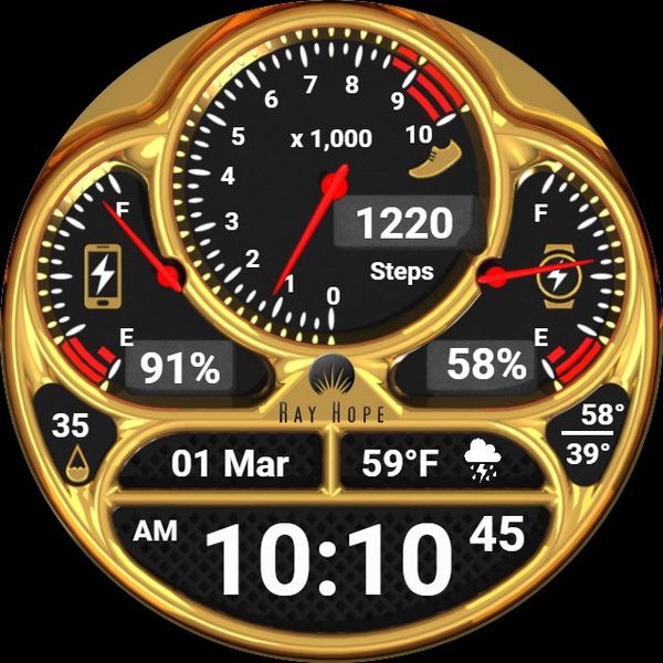 Speedo Moto 3D W Gold