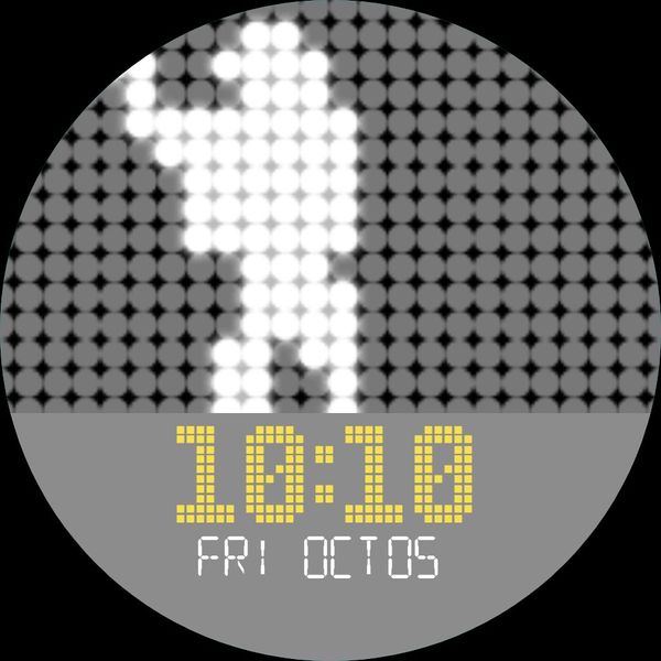 Michael Jackson LED digital