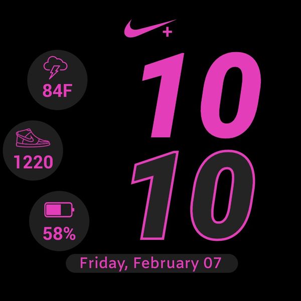 Nike+ Digital Pink Rounded