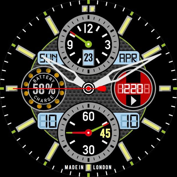 Sports Analog-Digtal Steps