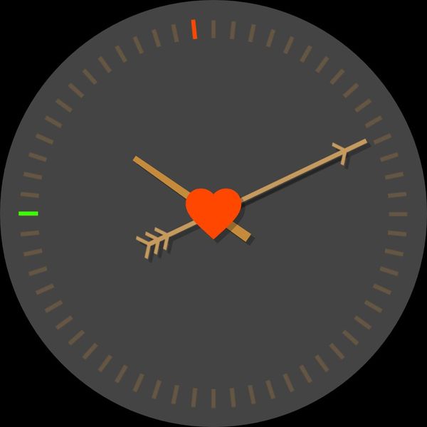 Valentines arrow & fast ticker
