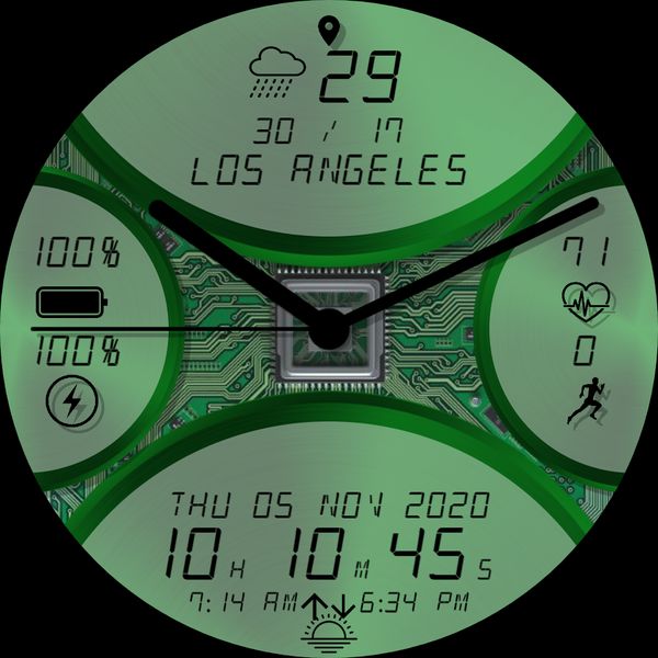 Green Circuit Board