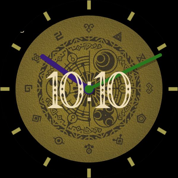 Gate of time Gold Square