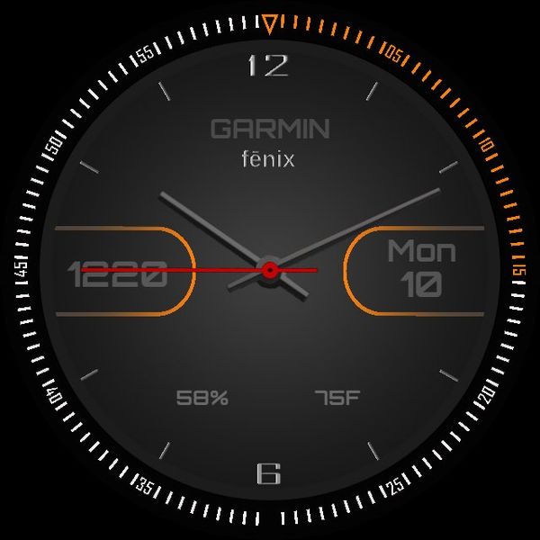 Garmin fenix - 2 (orange)