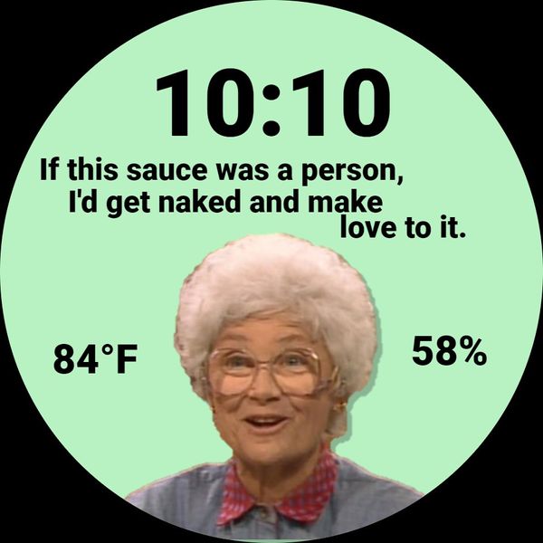 Estelle Getty - Sauce
