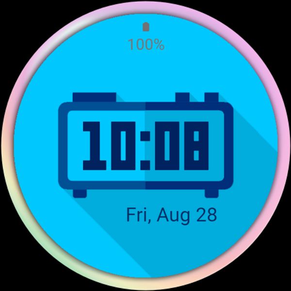 Clean Minimal Watch Face