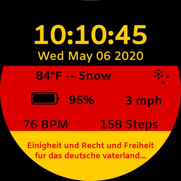 Tribute das Deutschland