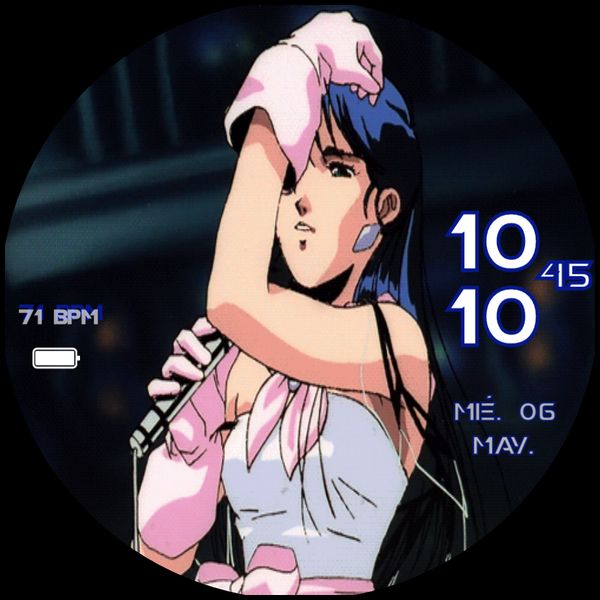 Minmay Macross animado