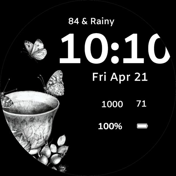 Tea Time with Butterflys