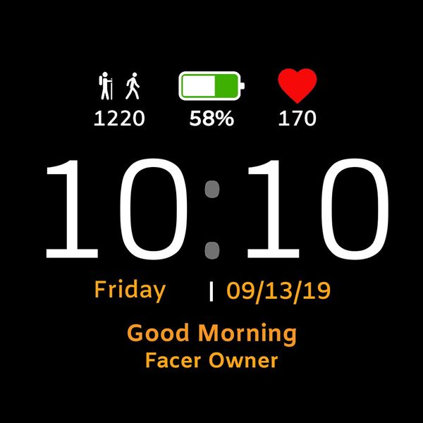 Healthy Greeting Watch