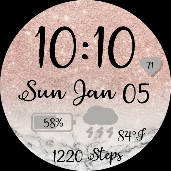 Sparkle Marble Watch
