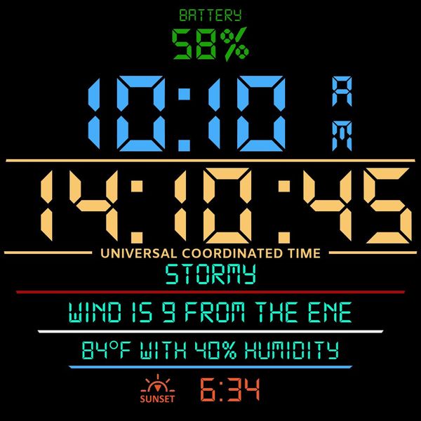 Ham Radio UTC & WX