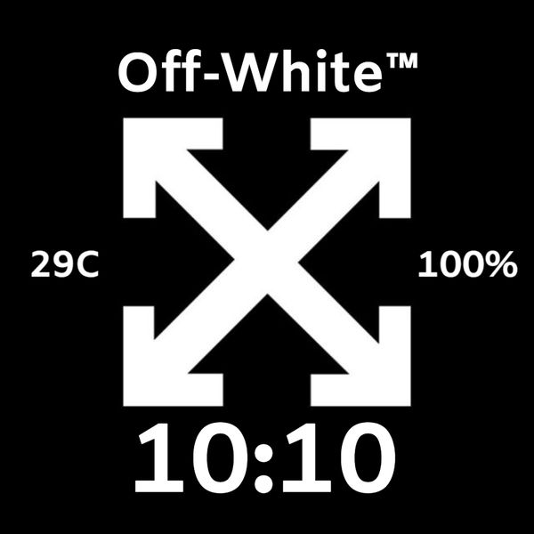 OFF WHITE MODEL 1total white