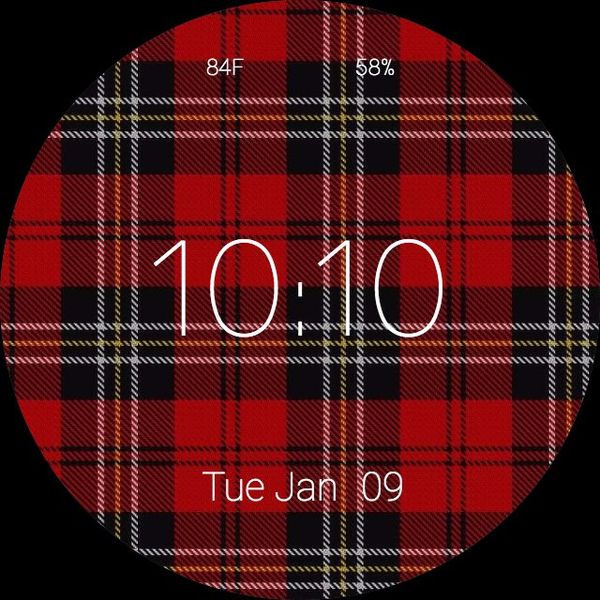 Plaid Watch
