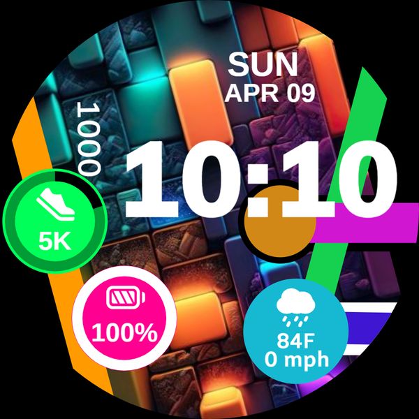 Color Explosion Watch