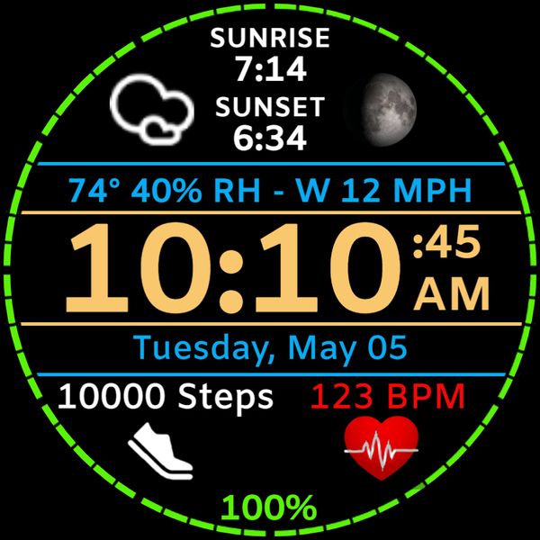 WX & Fitness Battery Ring 2