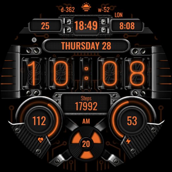 WFP 235 Nixie watch face