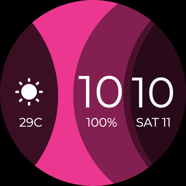 Abstract pink