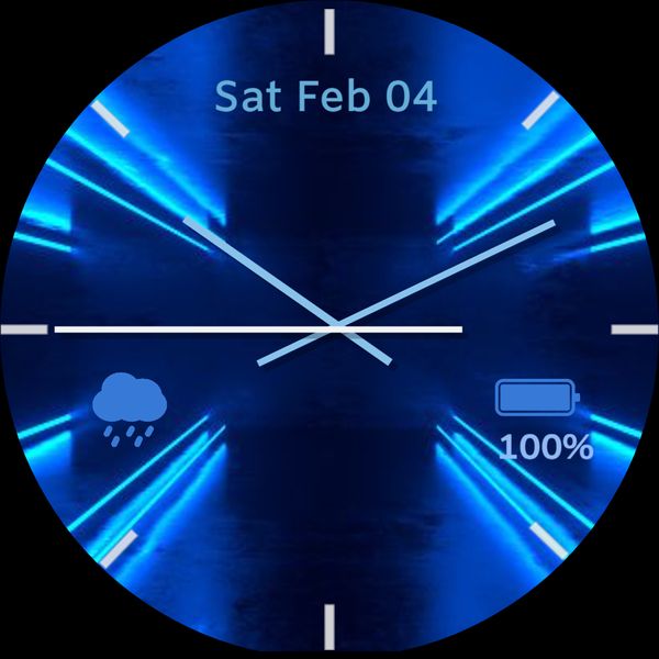 Neon Blue