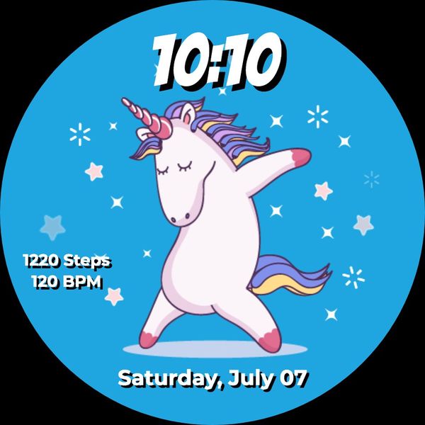 Dabbing Unicorn (animated)