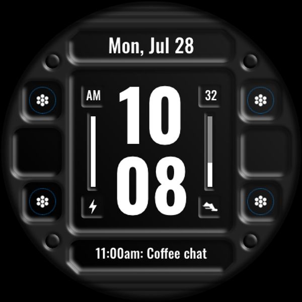 DADAM86: Digital Watch Face
