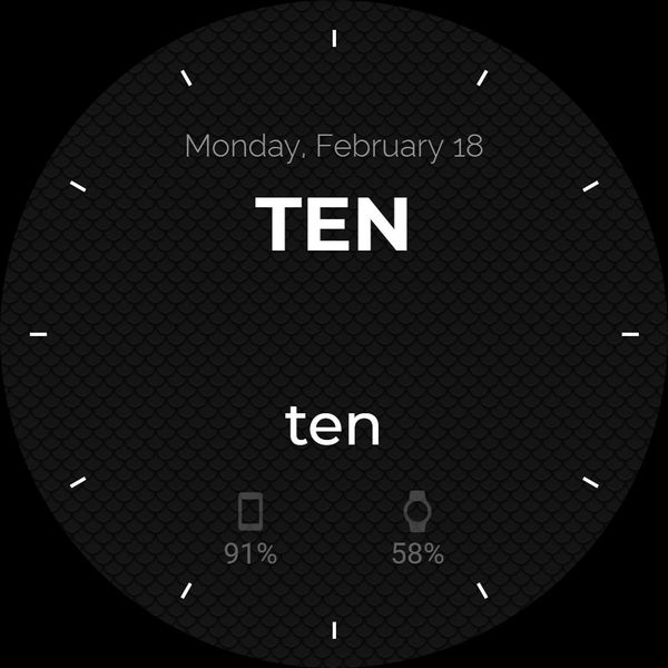 Read Only Watch - LG W7 (Lite)