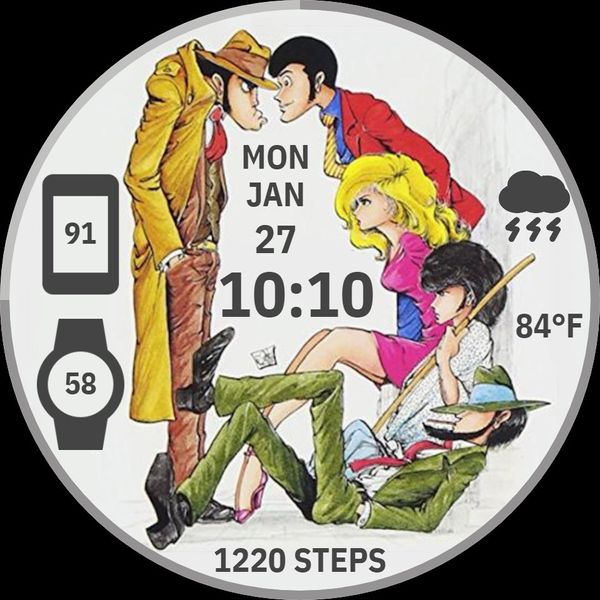 Lupin III - The Gang In Repose