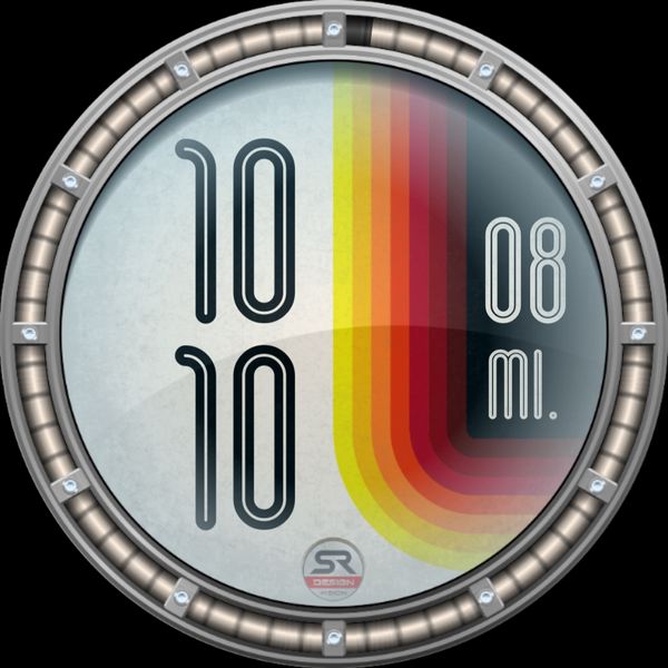 big vertical 70s puls ring