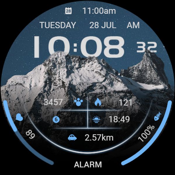 【Custom】Snowy Mountain Range