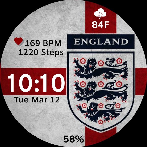 England 3 Lions Football