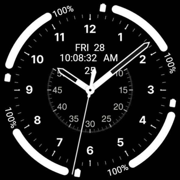 Dual index watch face (update)