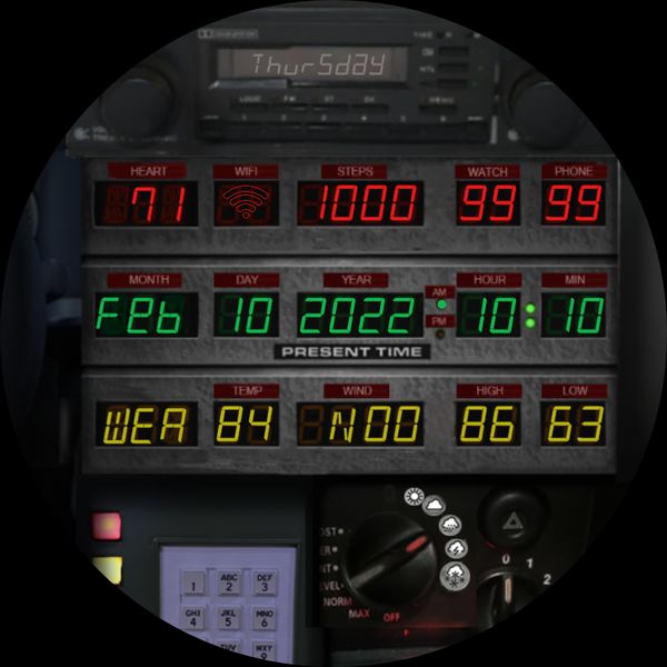 Delorian Time Machine