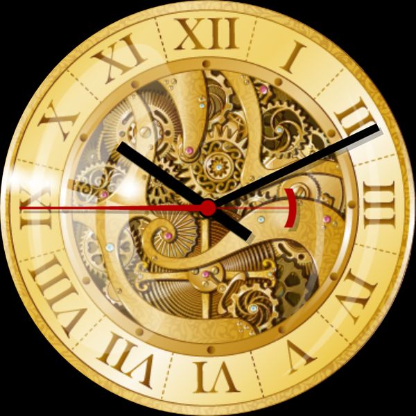 Vintage Golden Watch