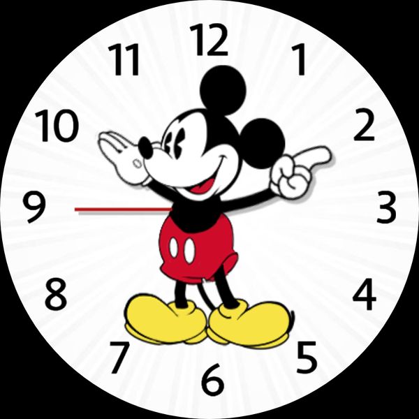 Mickey Mouse - Basic White