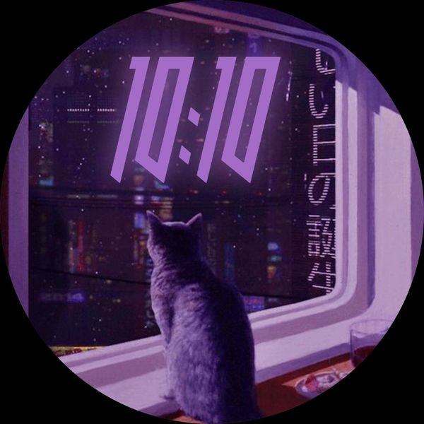 Cyberpunk Cat Rain (Animated)