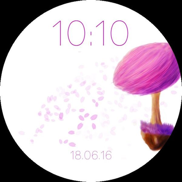 Purple Tree - Digital
