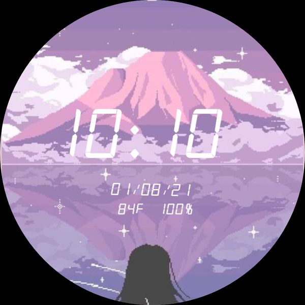 Pastel Mount Fuji