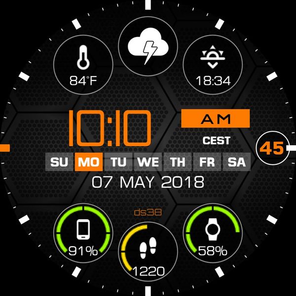 ds38 • Gauges (ORANGE)