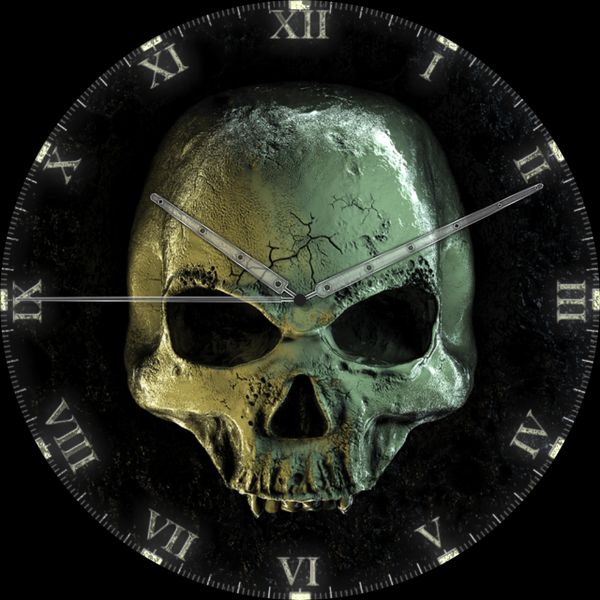 Analog Skull Face