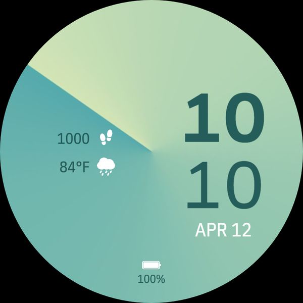 OnePlus Watchface Imitation