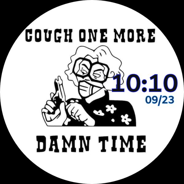 No coughing...