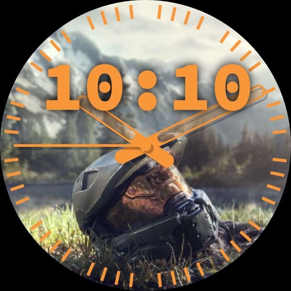 Halo clock