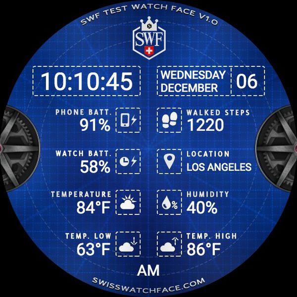 SWF Test Watch Face