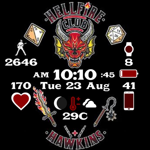 Hellfire Club Hawkins Est 1986
